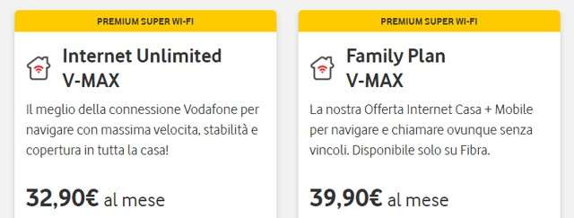 Vodafone V-Max, oltre la fibra c'è di piùVodafone V-Max: banda ultralarga  con qualcosa di più