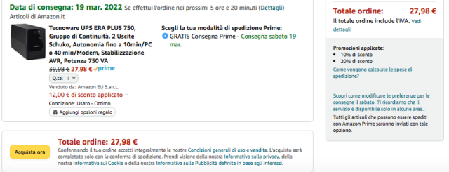 Warehouse: torna il 30 per cento di sconto sui prodotti usati