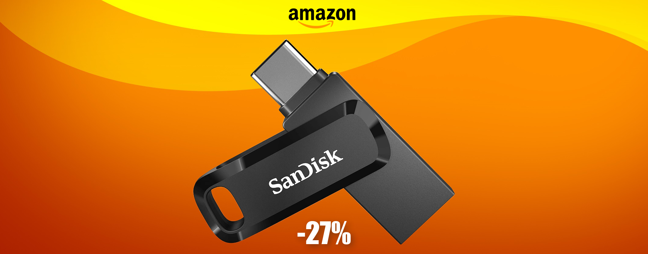 Chiavetta USB 128GB a 2 uscite: un PORTENTO a soli 26€ su Amazon