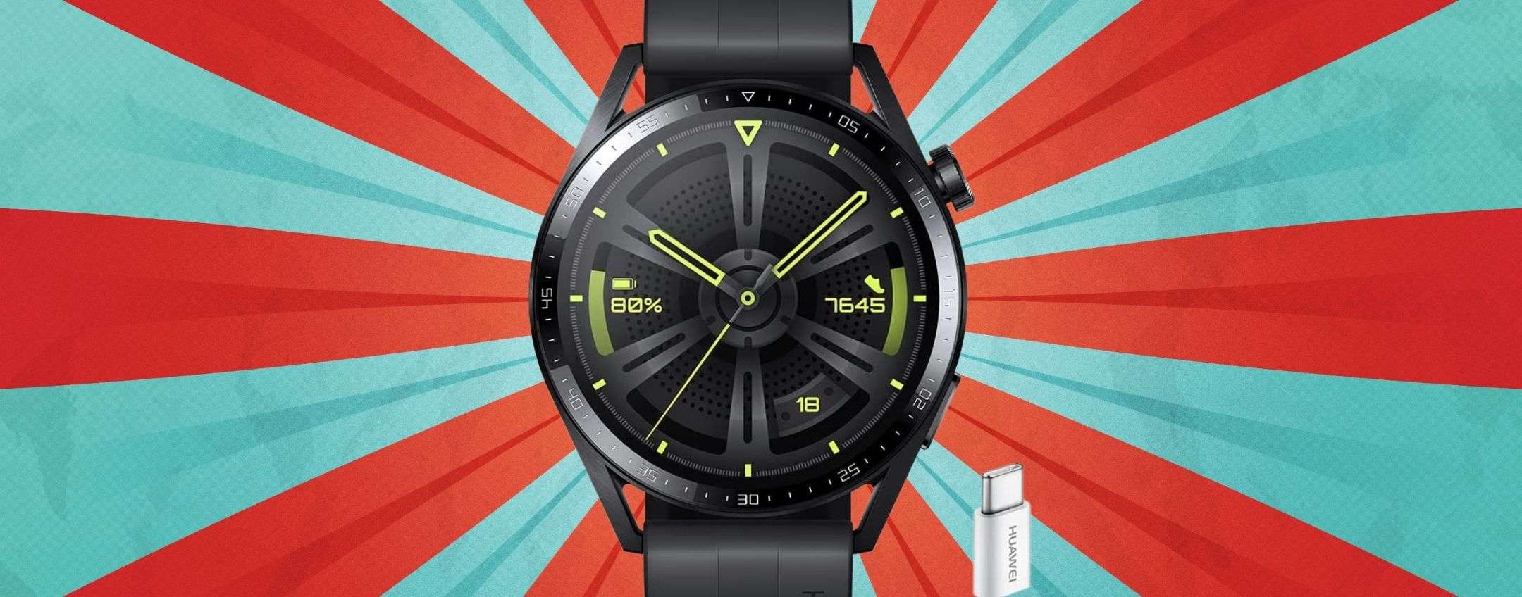 Huawei Watch GT 3: lo smartwatch PRO per i veri sportivi (-20%)