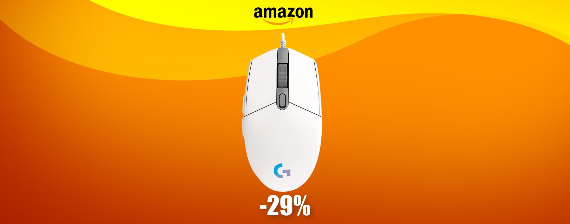 Mouse con illuminazione MULTICOLORE ad un prezzo assurdo (-12€)