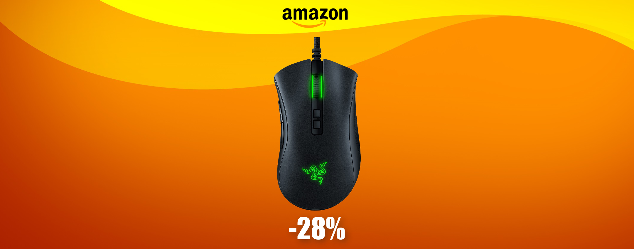 Mouse Razer IMPERDIBILE: massima precisione e velocità a soli 57€