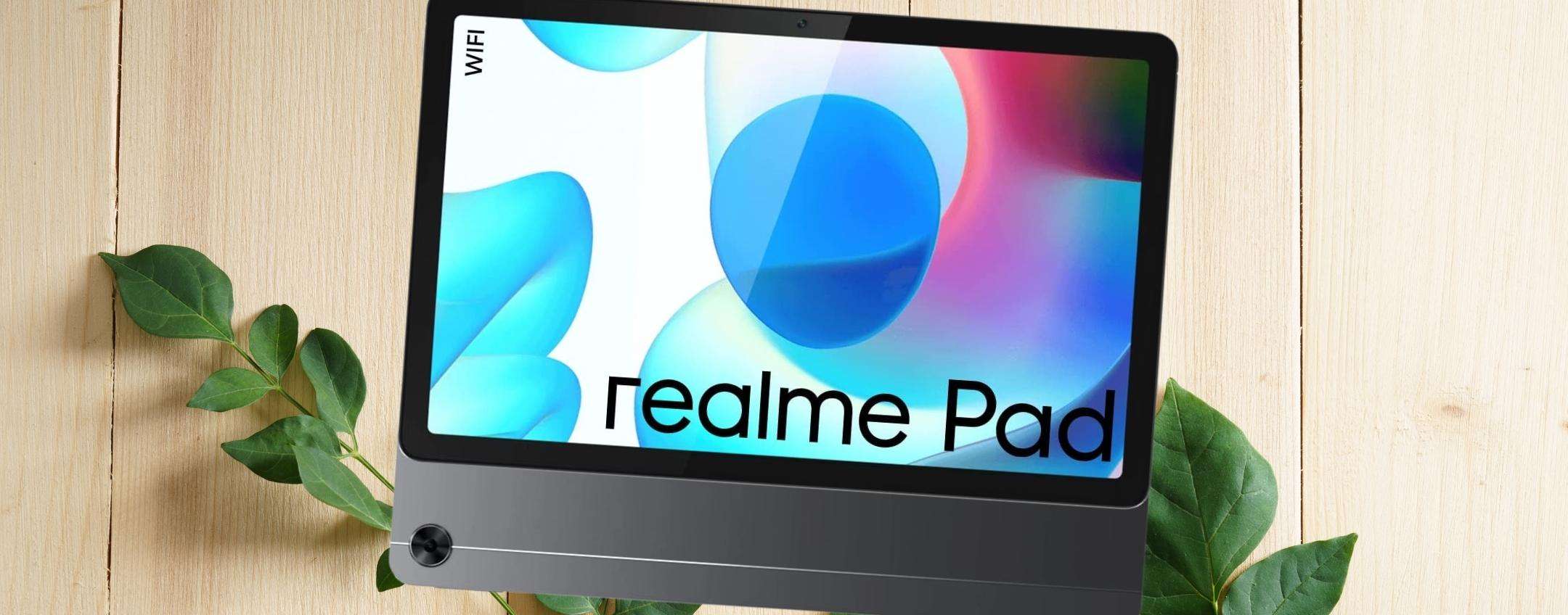 Realme Pad ha tutto ciò che vuoi in un tablet, in sconto su Amazon