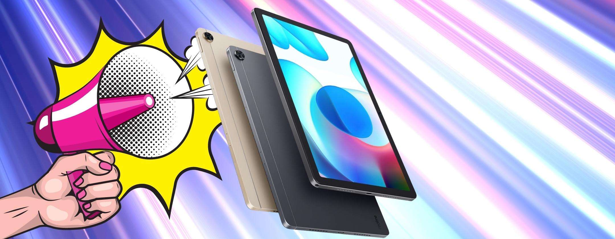 Realme Pad in regalo su eBay con il codice coupon segreto