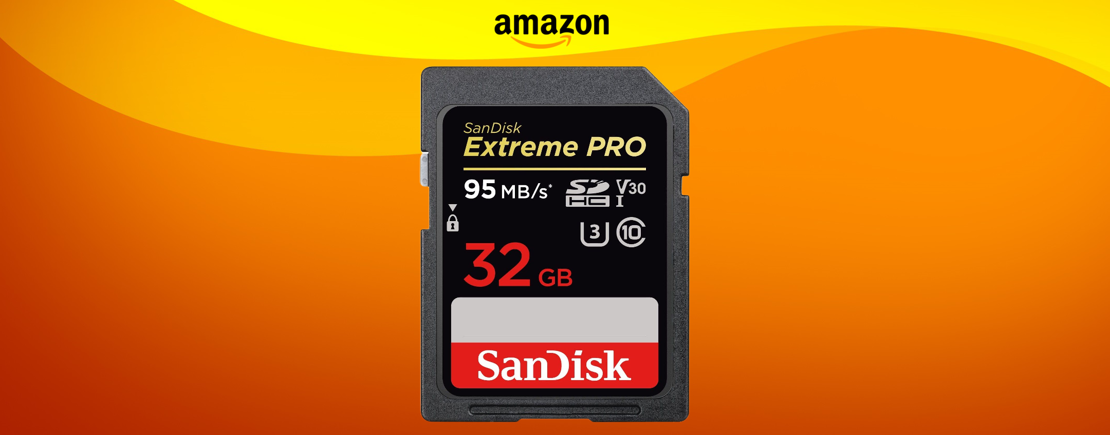 Scheda SD 32GB SanDisk, compatta e VELOCISSIMA: tua con soli 14€