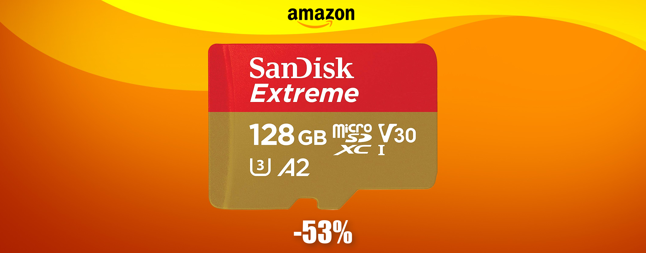 MicroSD SanDisk 128GB, una BOMBA a prezzo stracciato: bastano 30€