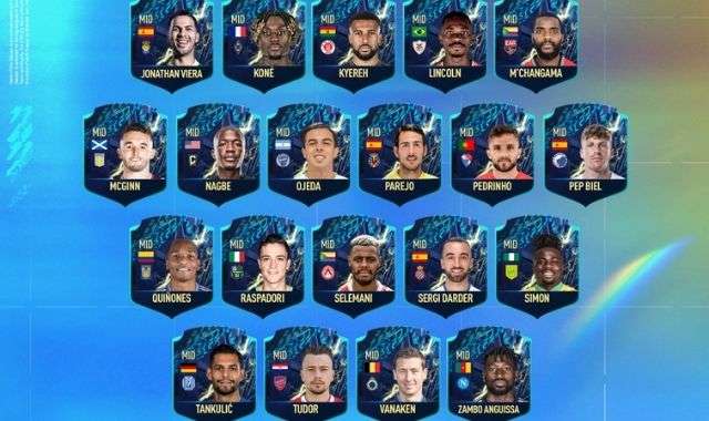 FIFA 22 TOTS centrocampisti