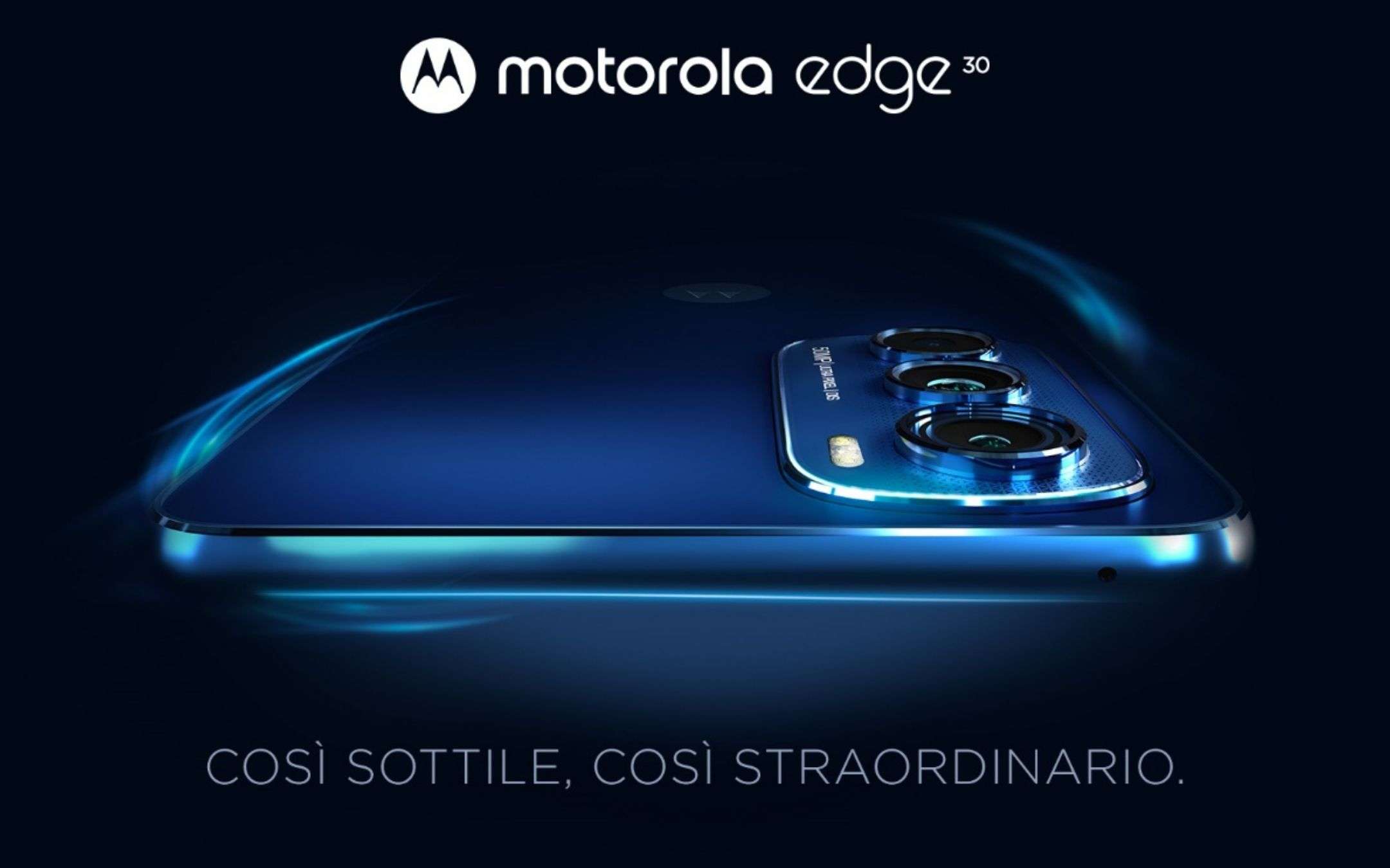 Motorola Moto EDGE 30 è già su Amazon con 150€ di sconto: SPETTACOLO