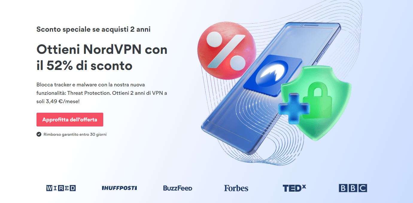 NordVPN offerta