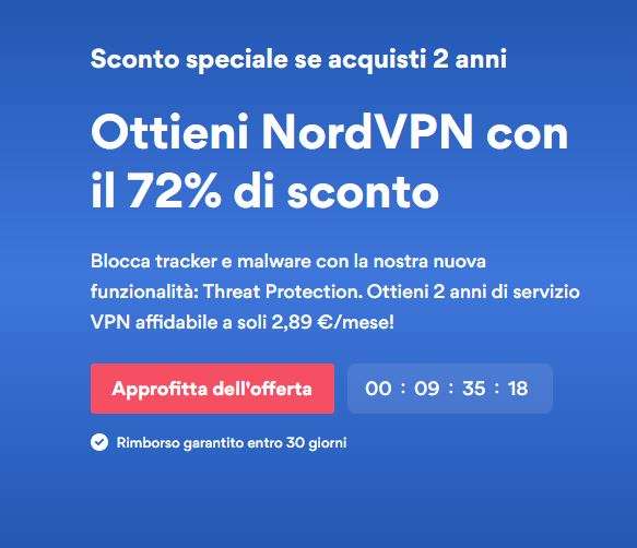 NordVPN sconto