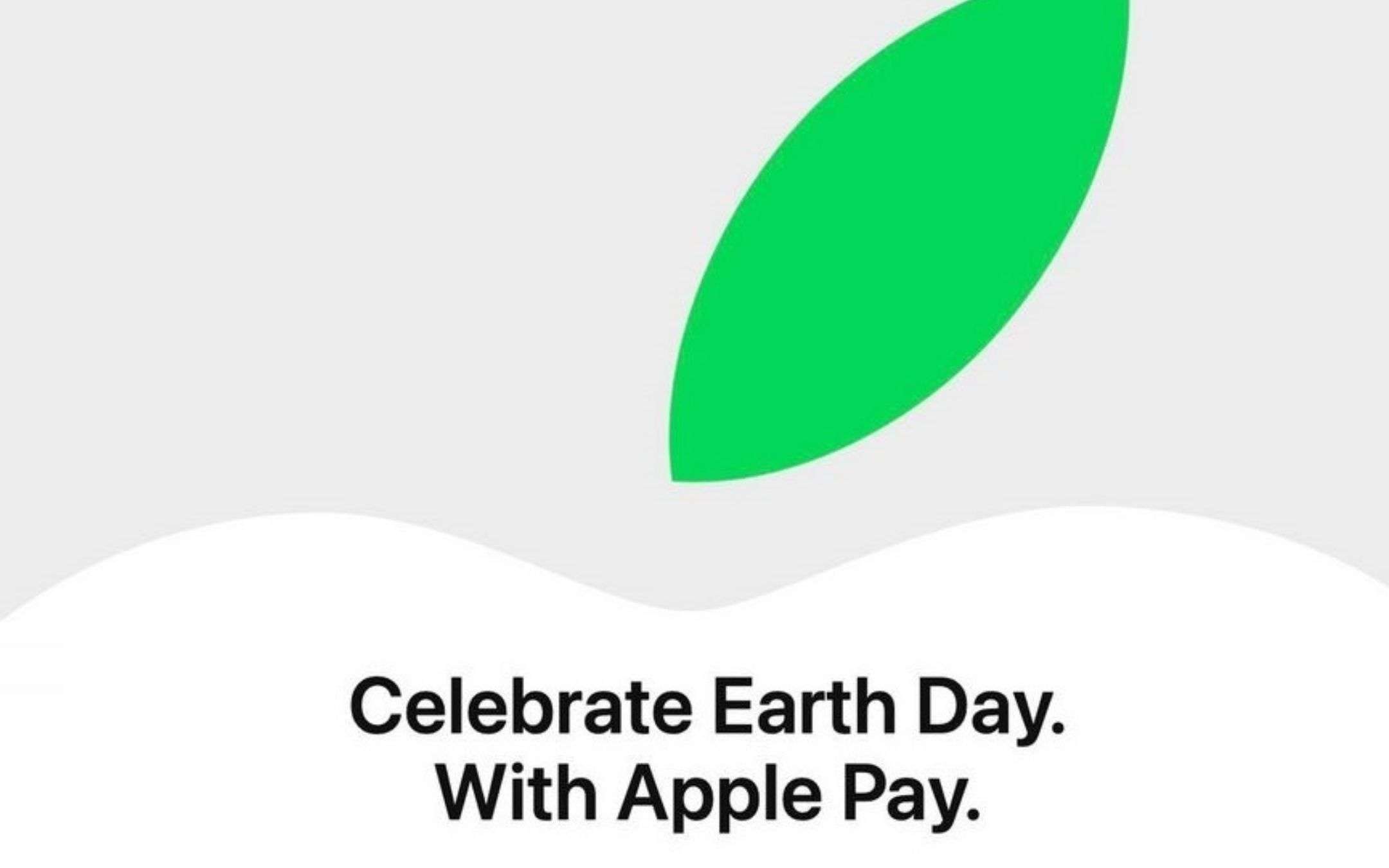 Apple celebra la Giornata della Terra con le donazioni su Apple Pay