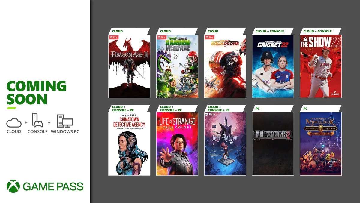 Xbox Game Pass aprile 2022