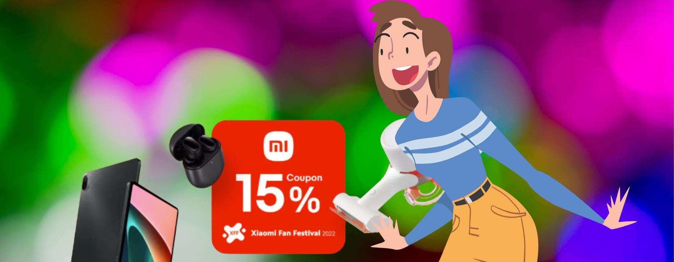 eBay a tutto coupon: 15% di sconto su tantissimi prodotti Xiaomi