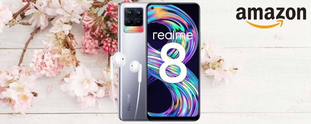 Realme 8 è lo smartphone delle offerte di Primavera (perfetto per te)