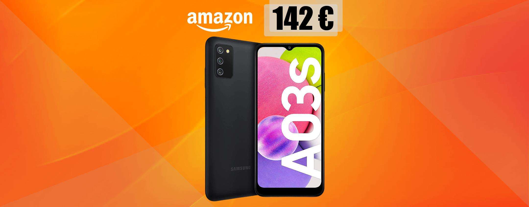 Samsung Galaxy A03s ad un prezzo IRRINUNCIABILE: tuo con soli 142€