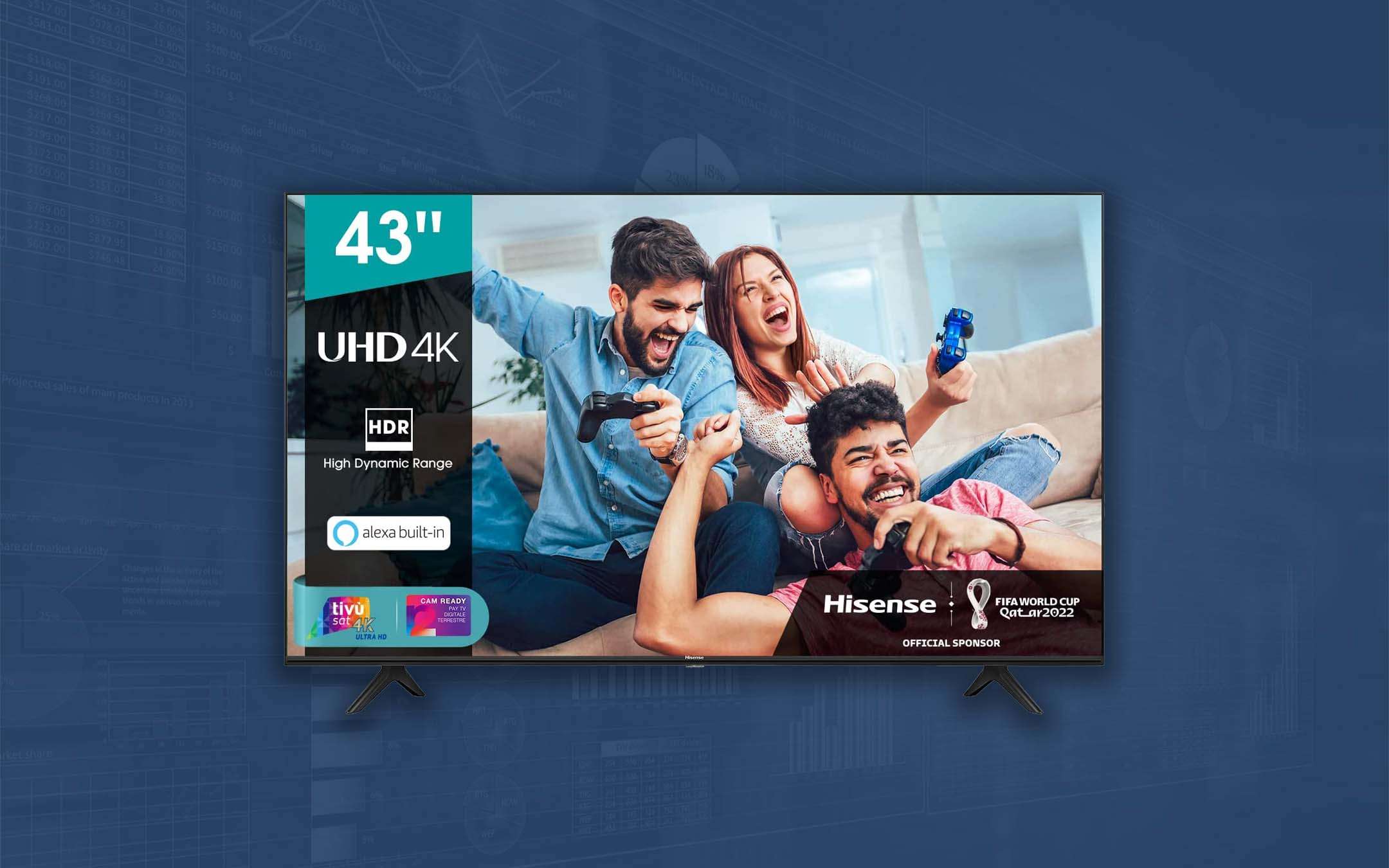 Smart Tv 4k A Prezzo Stracciato Un 43 Pollici A Soli 299€ 8686