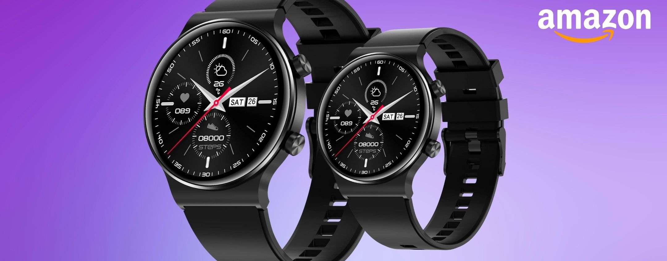 Affare da strapazzo: lo smartwatch dei sogni a metà prezzo con COUPON