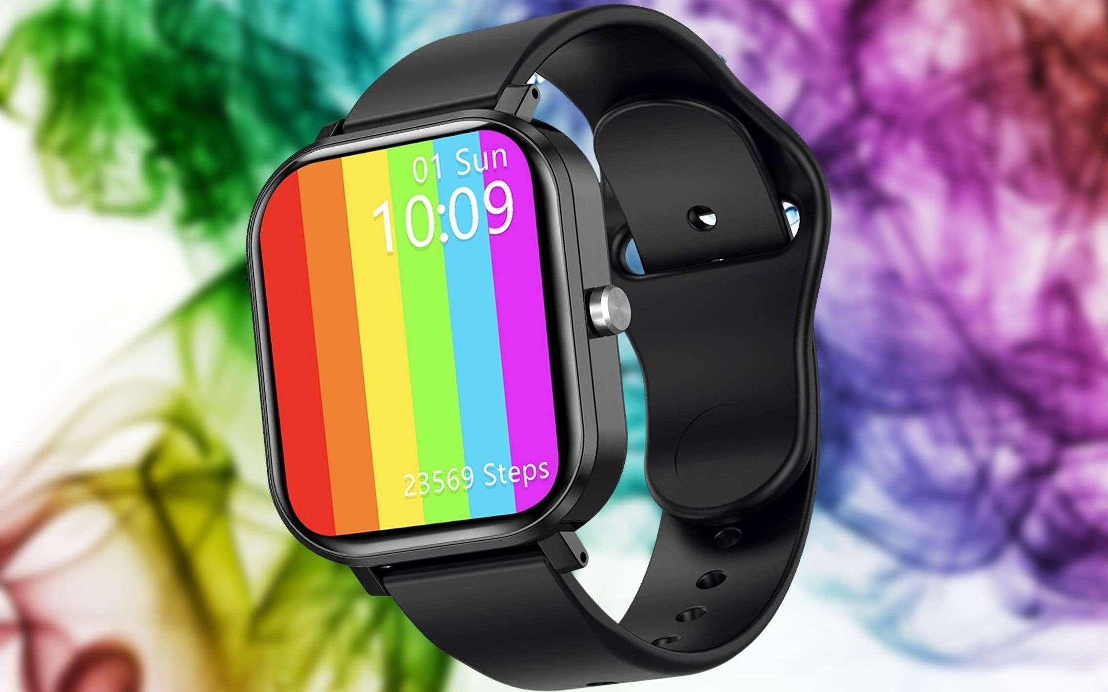 Bastano 16€ per questo smartwatch con display ENORME e chiamate