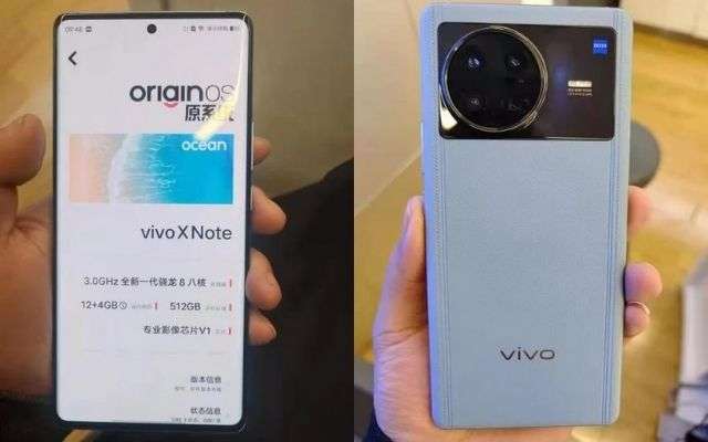 vivo x note foto dal vivo leak