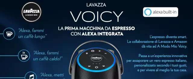 La macchina del caffè Lavazza con Alexa sfiora il 40% di sconto: da  prendere ora! 