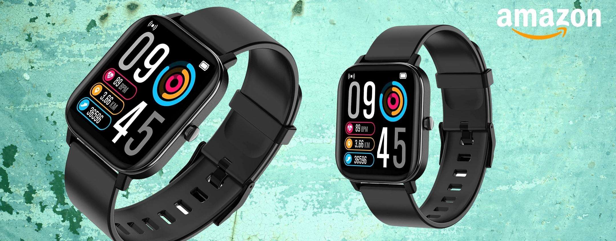 Come l'Apple Watch ma a prezzo letteralmente MINIMO, solo su Amazon