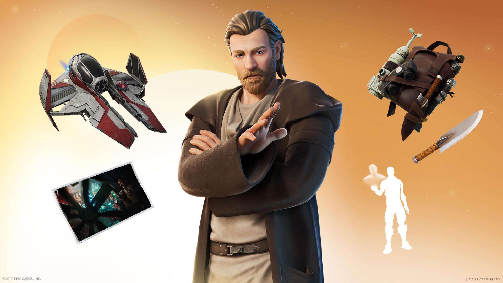 Fortnite Skin Obi Wan Kenobi