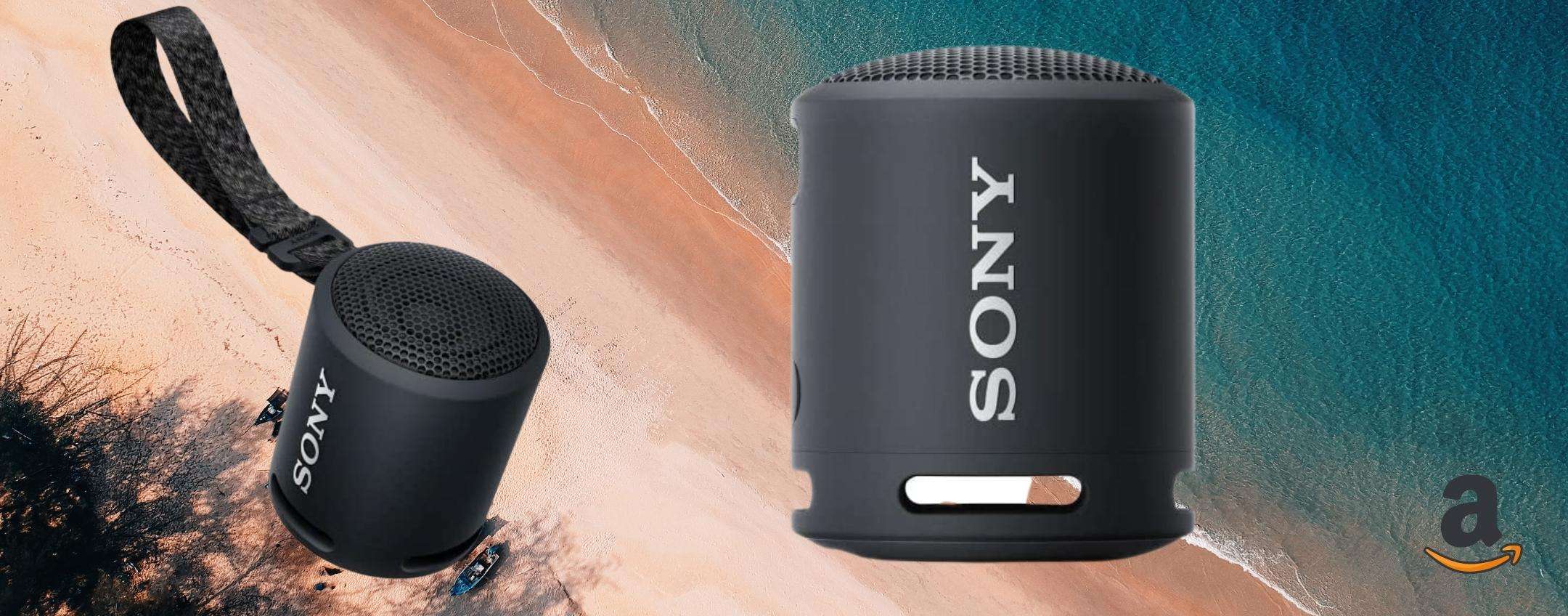 Porta la musica a spasso con questa cassa tascabile SONY (metà prezzo)