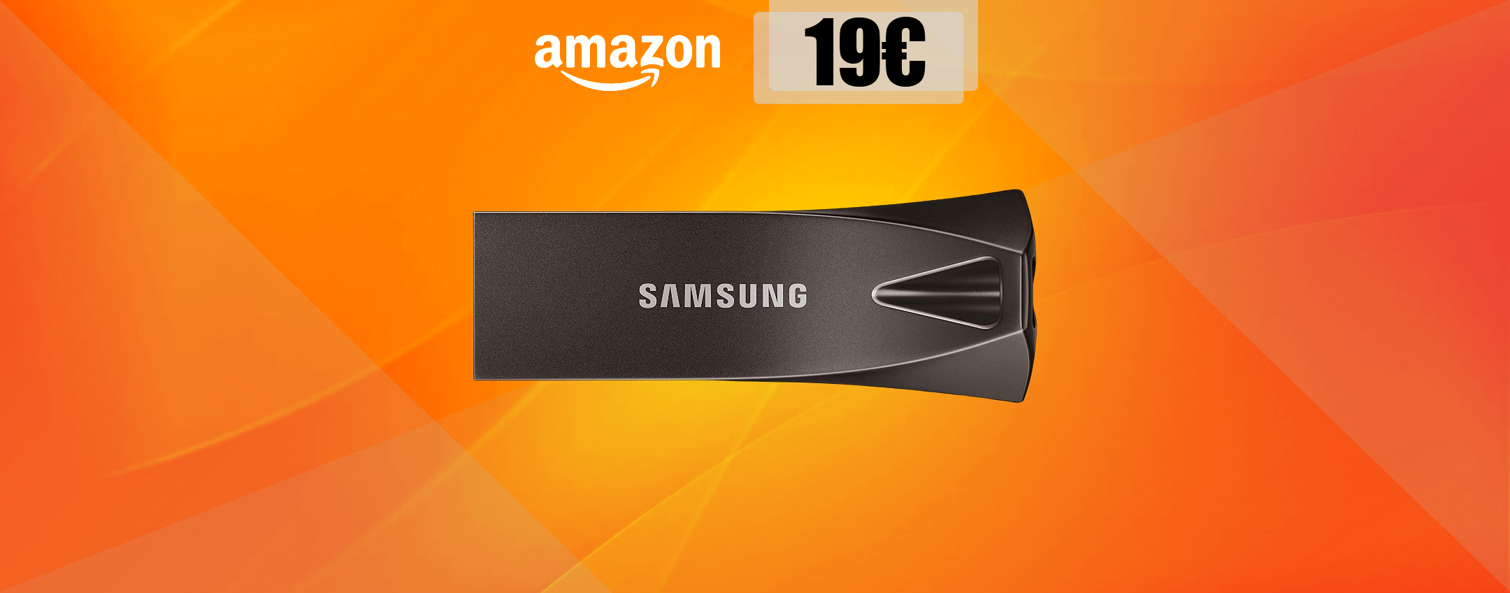 Chiavetta USB 64GB Samsung, a questo prezzo non c'è di meglio: 19€