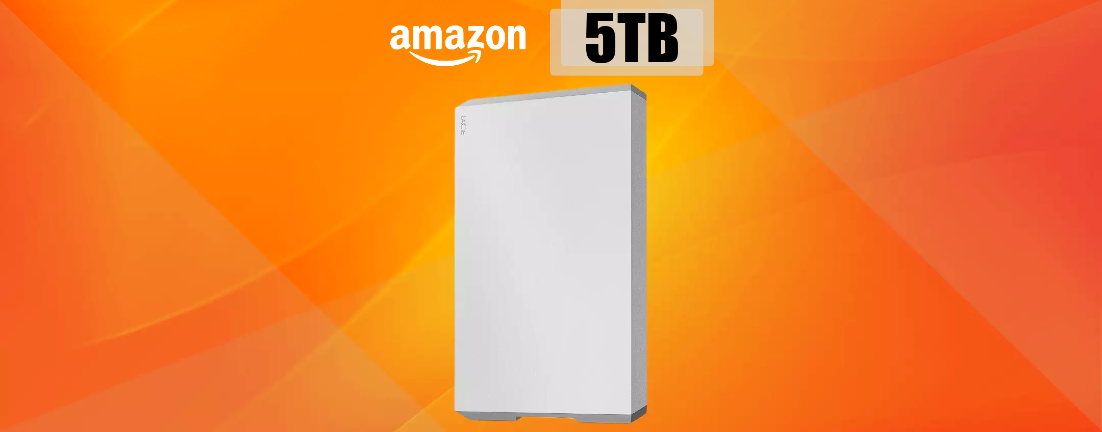 Hard disk esterno da ben 5TB ad un prezzo MAI VISTO: solo 166€