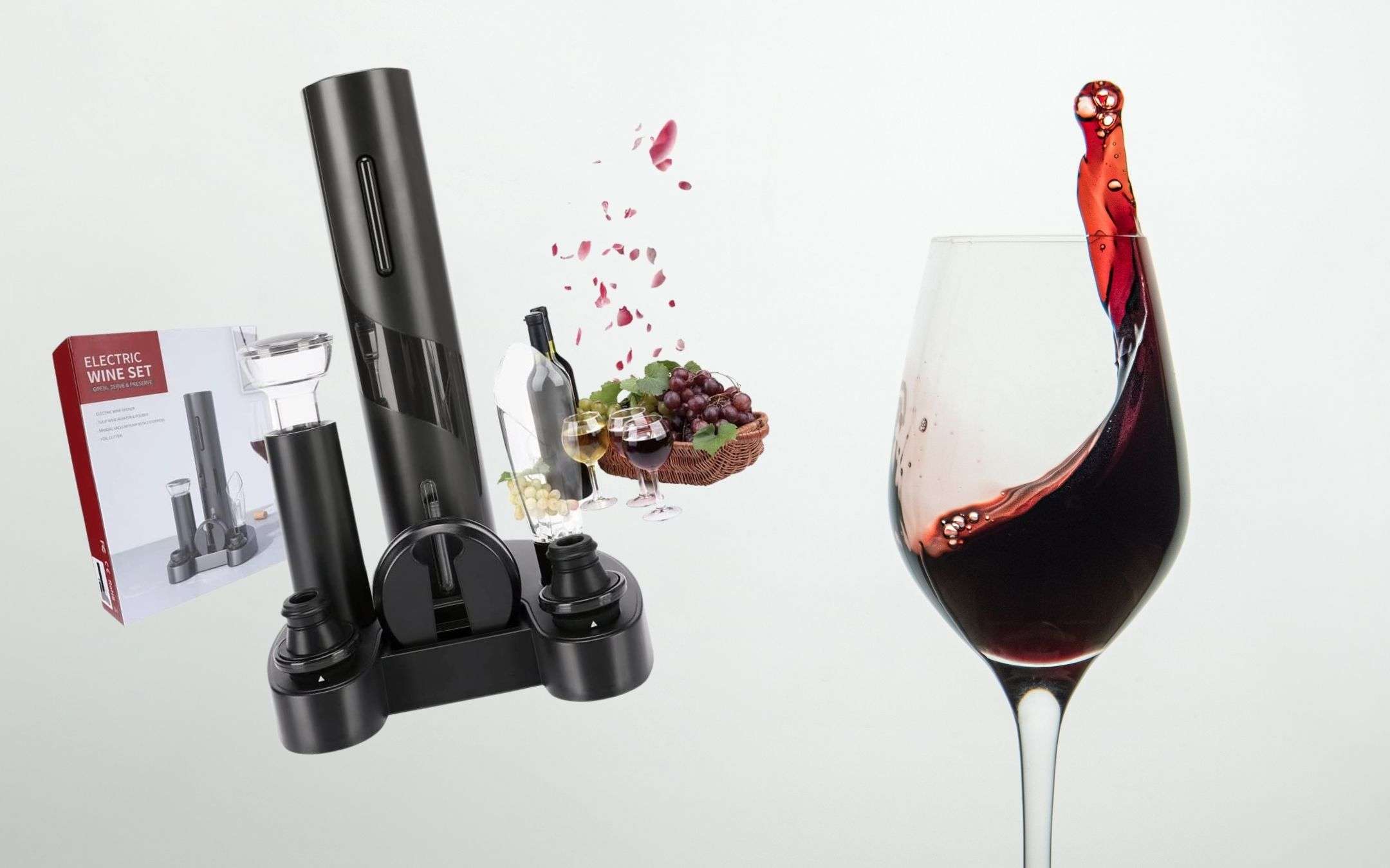 Ti piace il buon vino? Questo kit 5 in 1 a 11€ è DA AVERE (-50%)