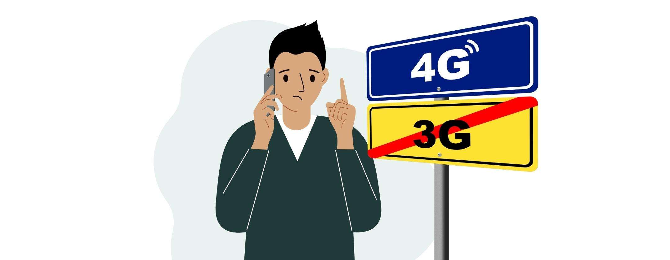 TIM annuncia l'addio al 3G entro luglio 2022