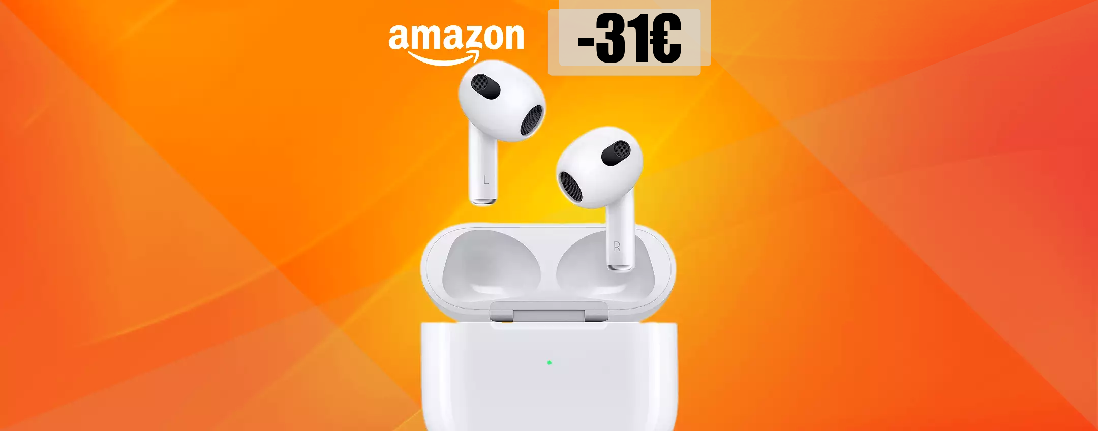 Apple AirPods, questa è la MIGLIORE opportunità di risparmio (-31€)