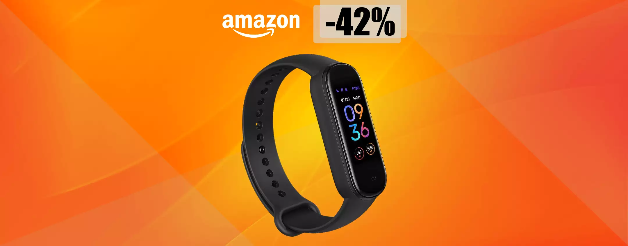 Amazfit Band 5, la più AMATA dagli sportivi, è subito tua con 25€