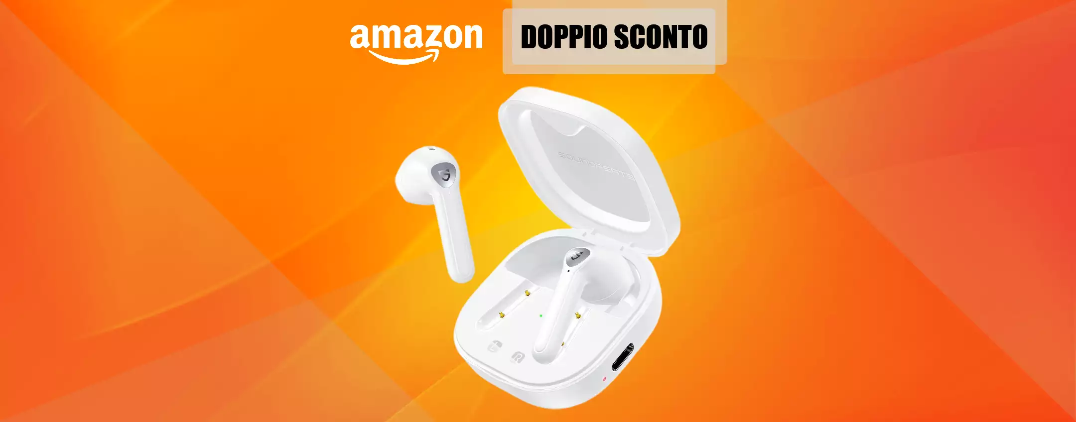 Auricolari dal suono ECCEZIONALE, durano più di un giorno: solo 37€