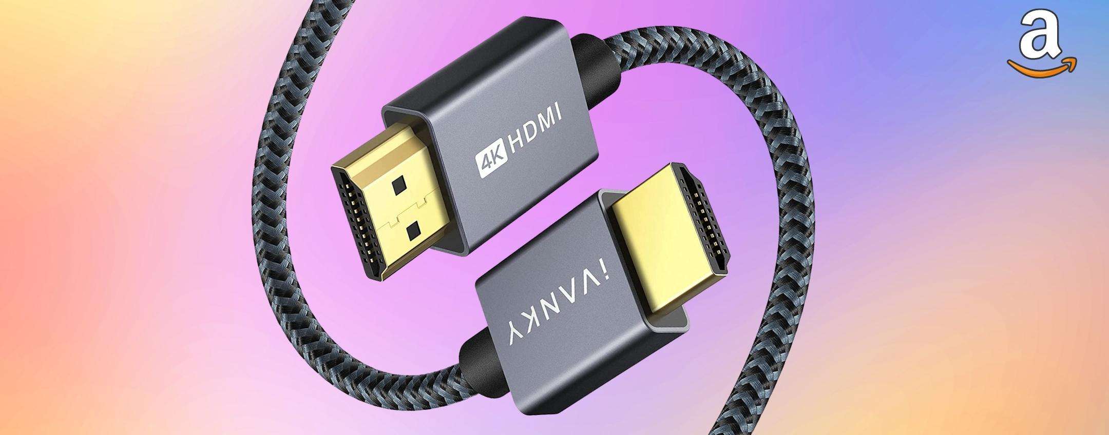 Cavo HDMI 4K, due metri di pura risoluzione a soli 7€