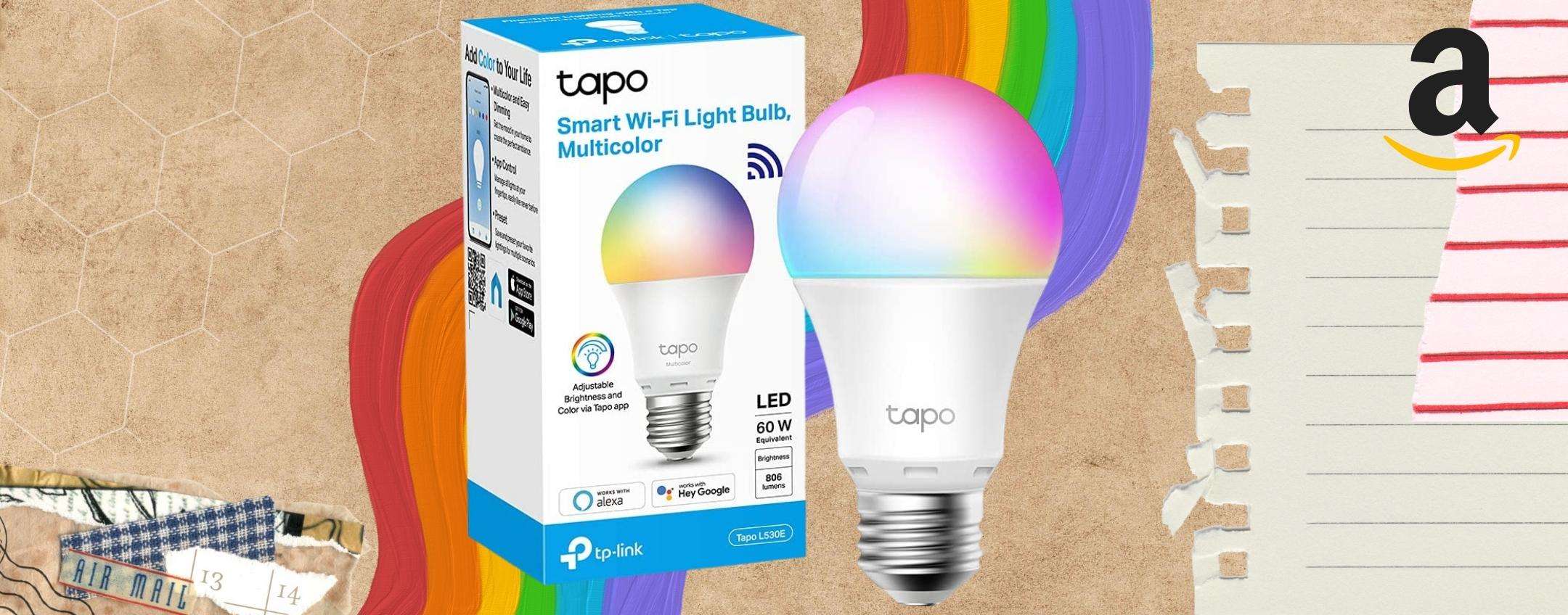 Colora la stanza, 16 milioni di possibilità con lampadina SMART E27