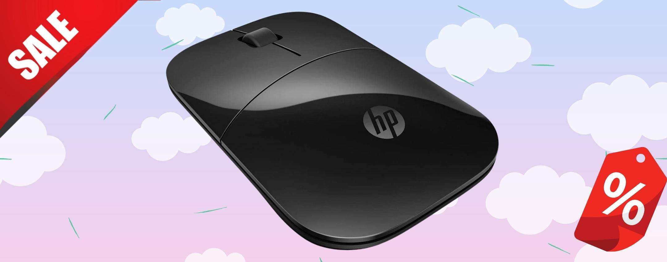 Mouse wireless EXTRA comodo, questo di HP è ergonomico (-30%)