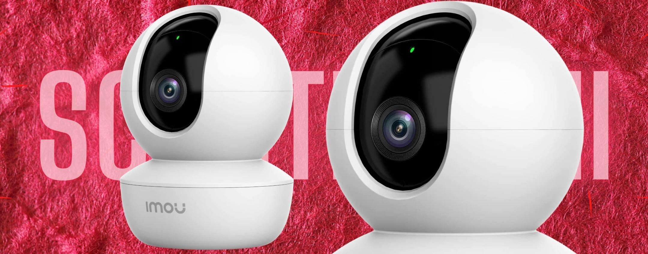 Telecamera da interno a 360°, la tua casa diventa IMPENETRABILE (25€)