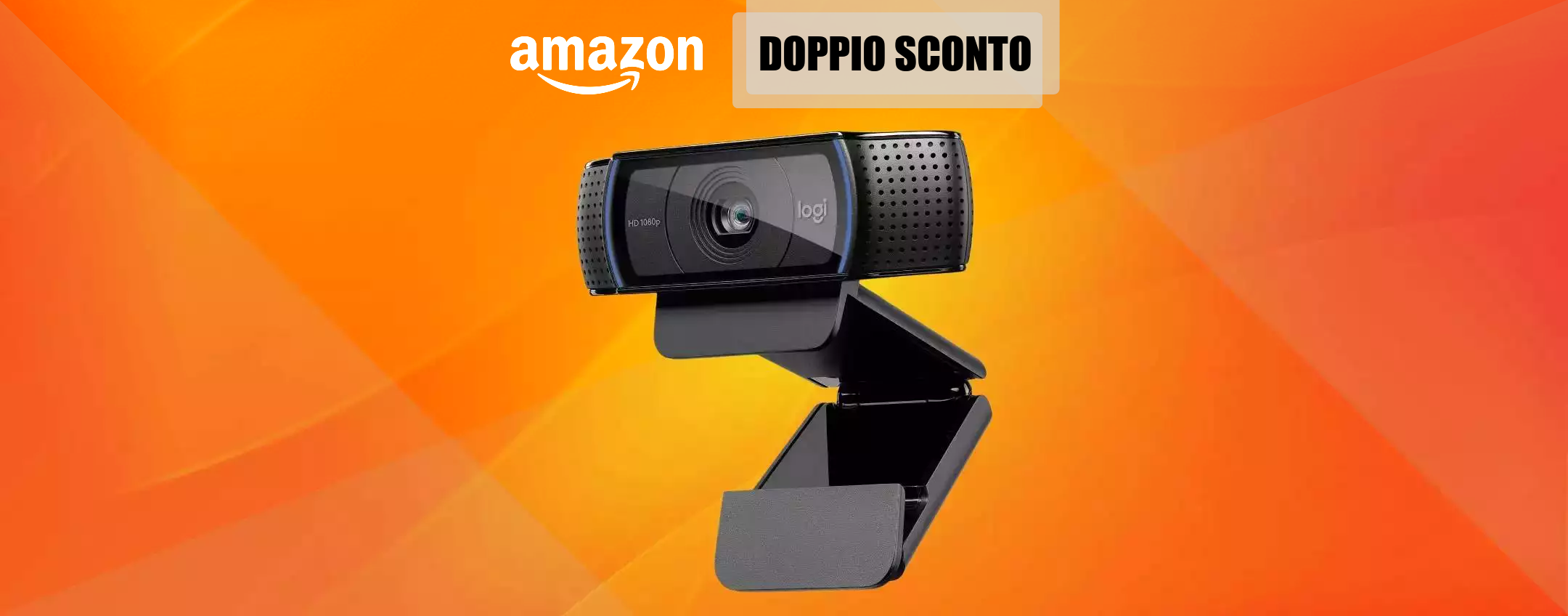 Webcam FullHD con doppio microfono e Wi-Fi: a 66€ non c'è di meglio