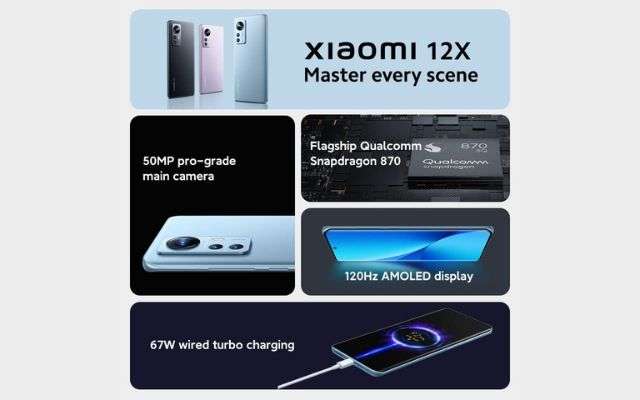 xiaomi 12x amazon