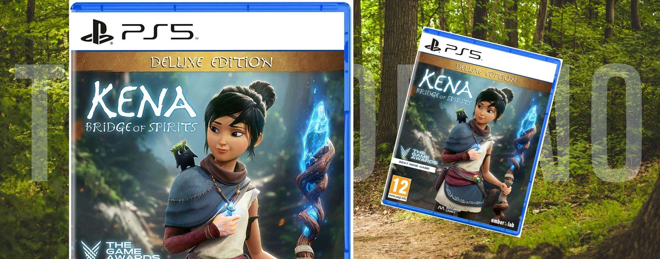 Kena: Bridge of Spirits, la deluxe edition per PS5 a prezzo MINIMO