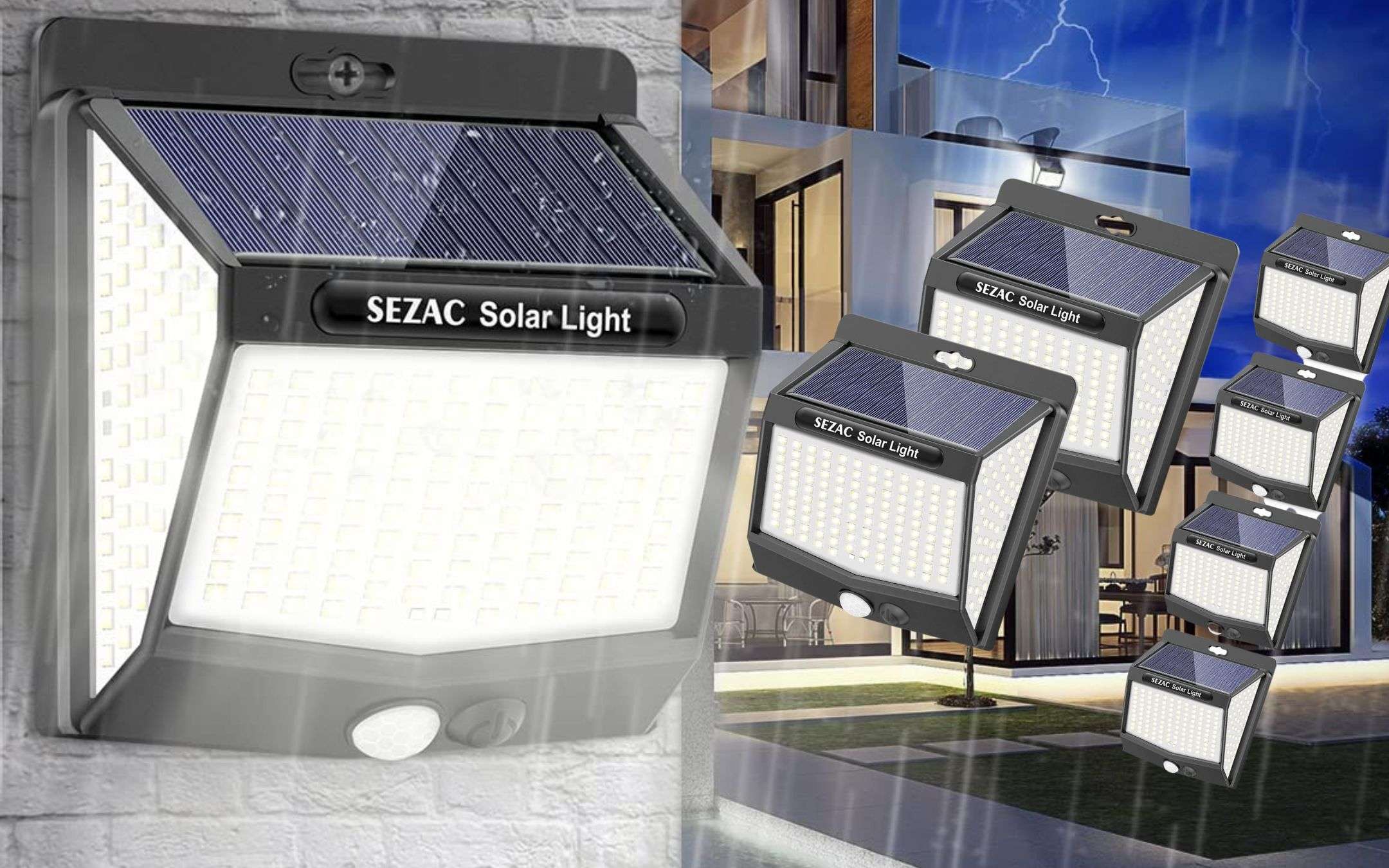 Luminosissimo faro solare con 218 LED a 5€: l'elettricità è GRATIS