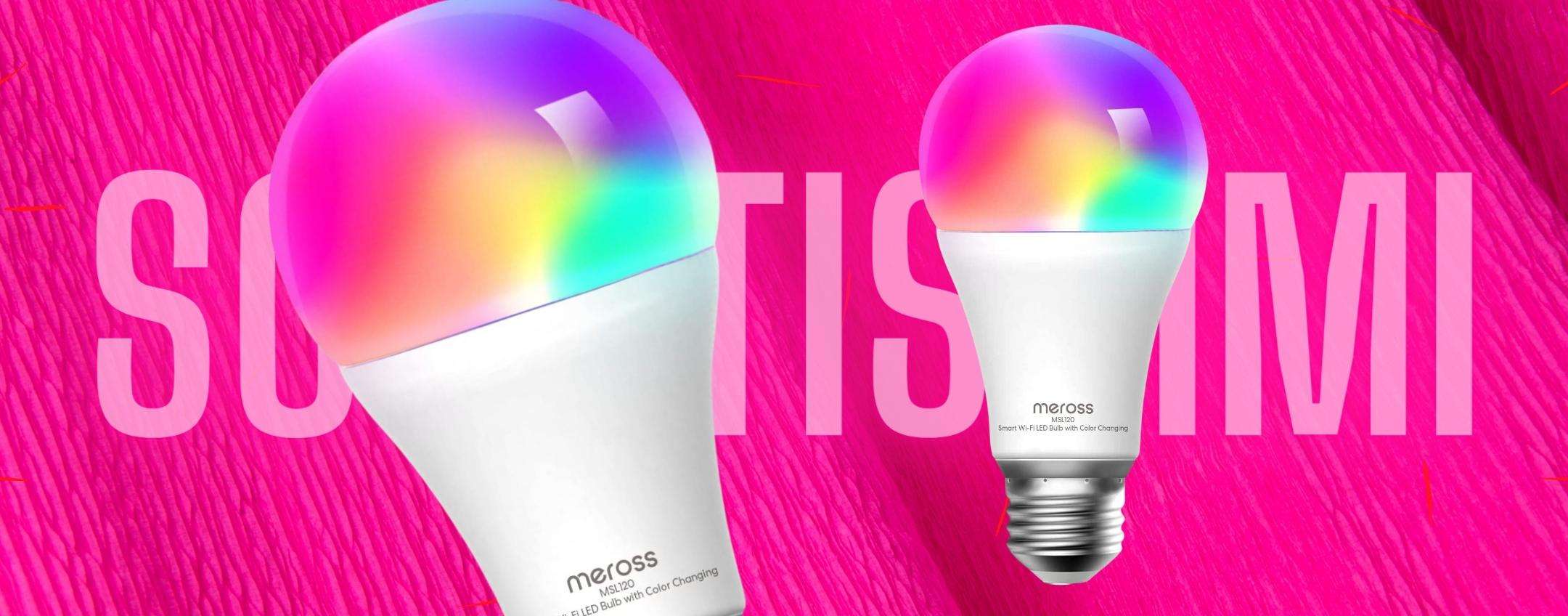 Lampadina SMART LED: consuma poco e si colora in 16 milioni diversi