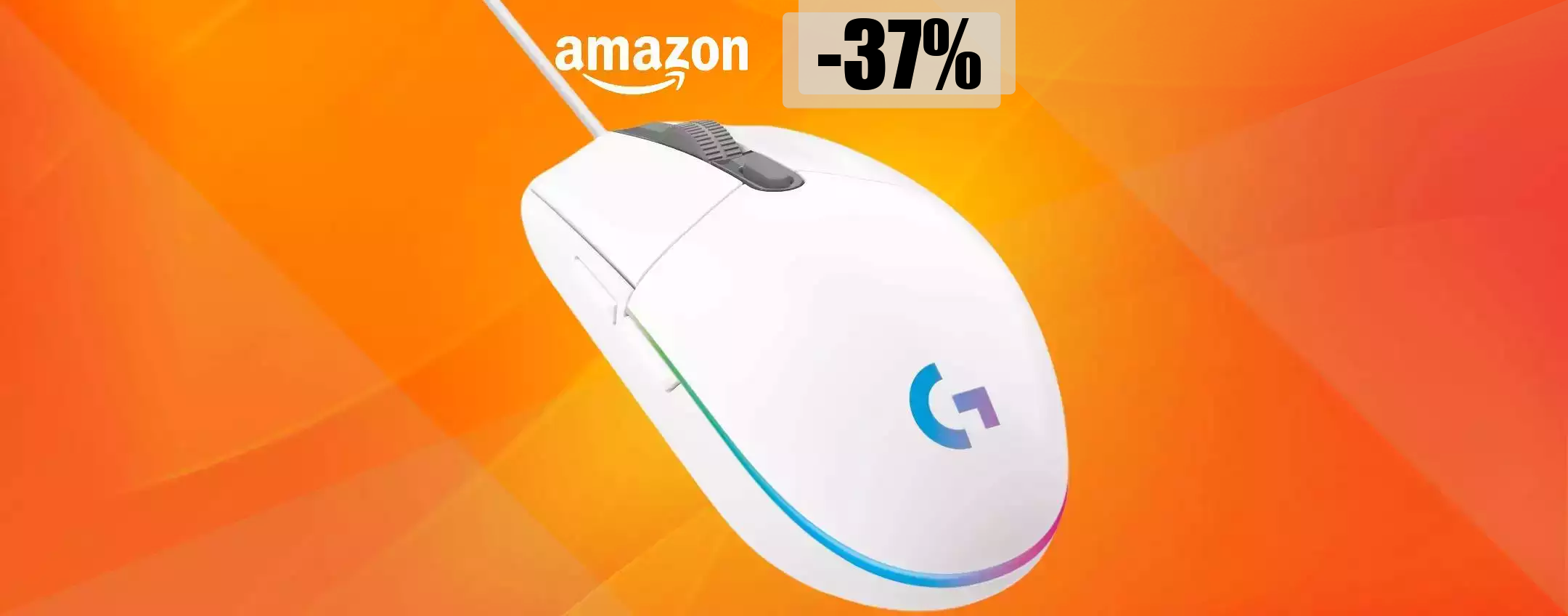 Mouse Logitech PERFETTO per i gamer più esigenti: bastano 25 euro