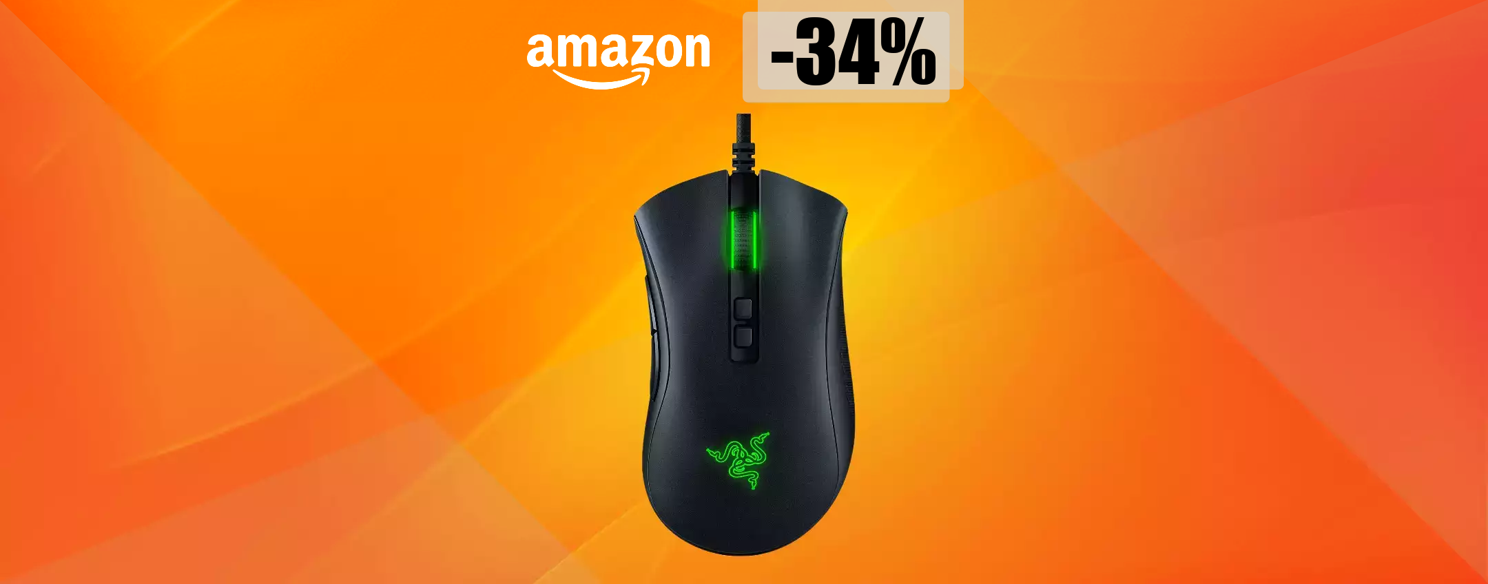 Mouse Razer INFALLIBILE: velocità e precisione sempre al TOP (-27€)