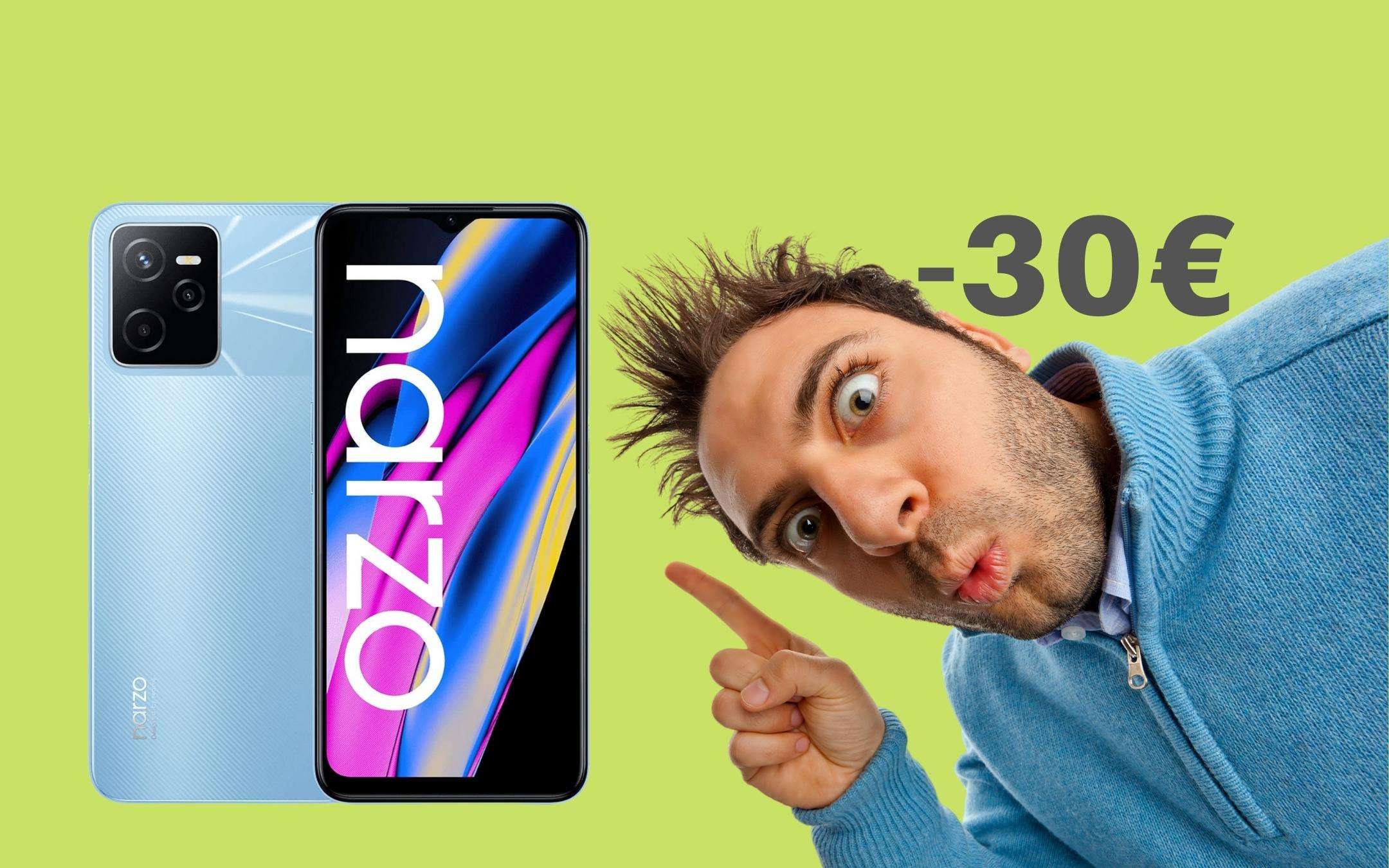 realme Narzo 50A Prime: piccolo prezzo per un grande smartphone (139€)