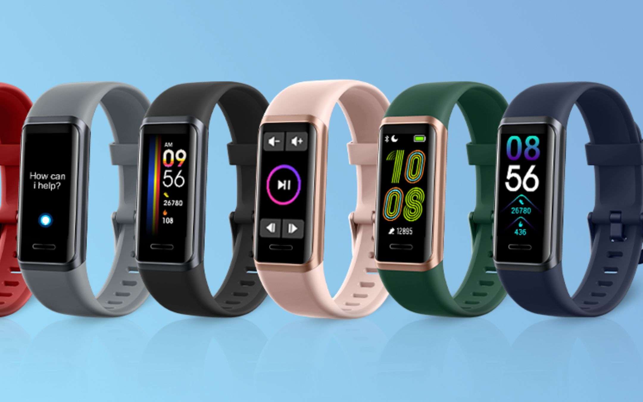 Bastano per 22€ per lo smartband con Alexa e tante funzionalità