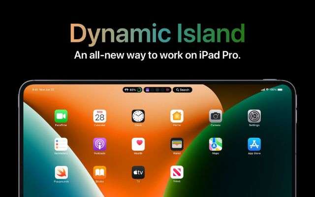 iPad Pro con Dynamic Island