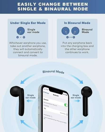 AURICOLARI bluetooth