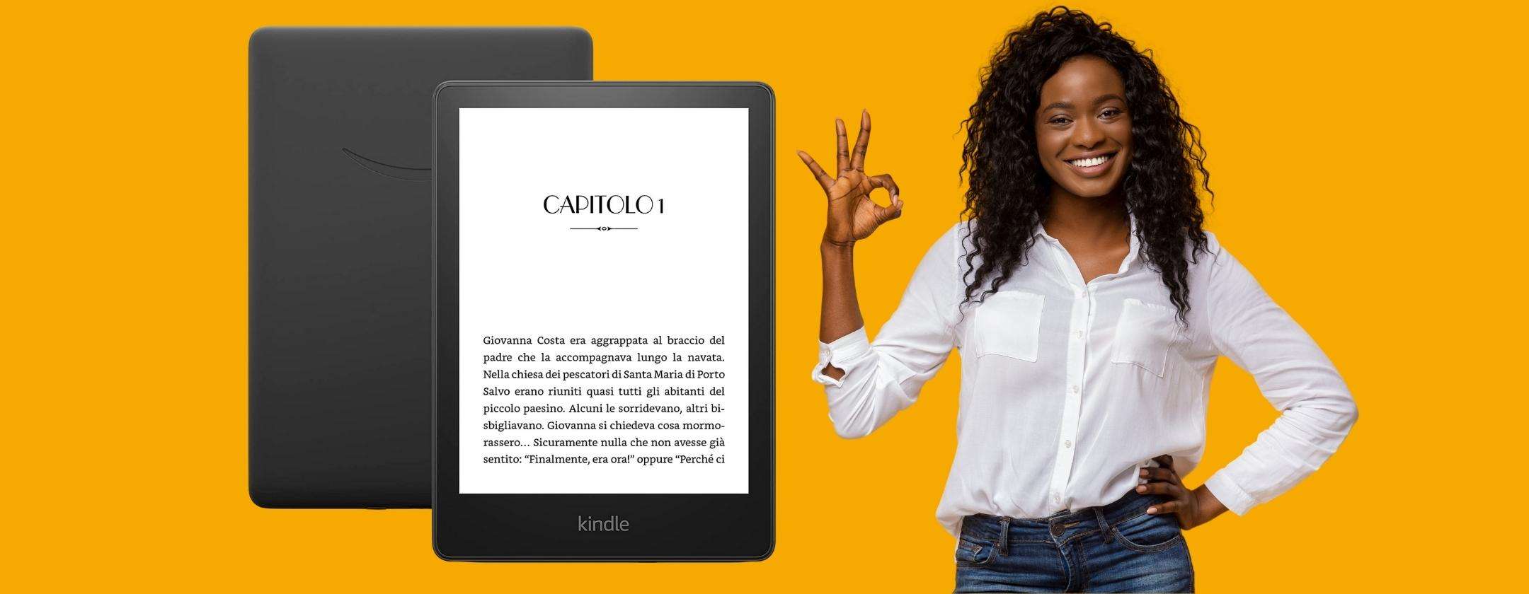 Kindle Paperwhite: tutti i tuoi libri in un solo dispositivo